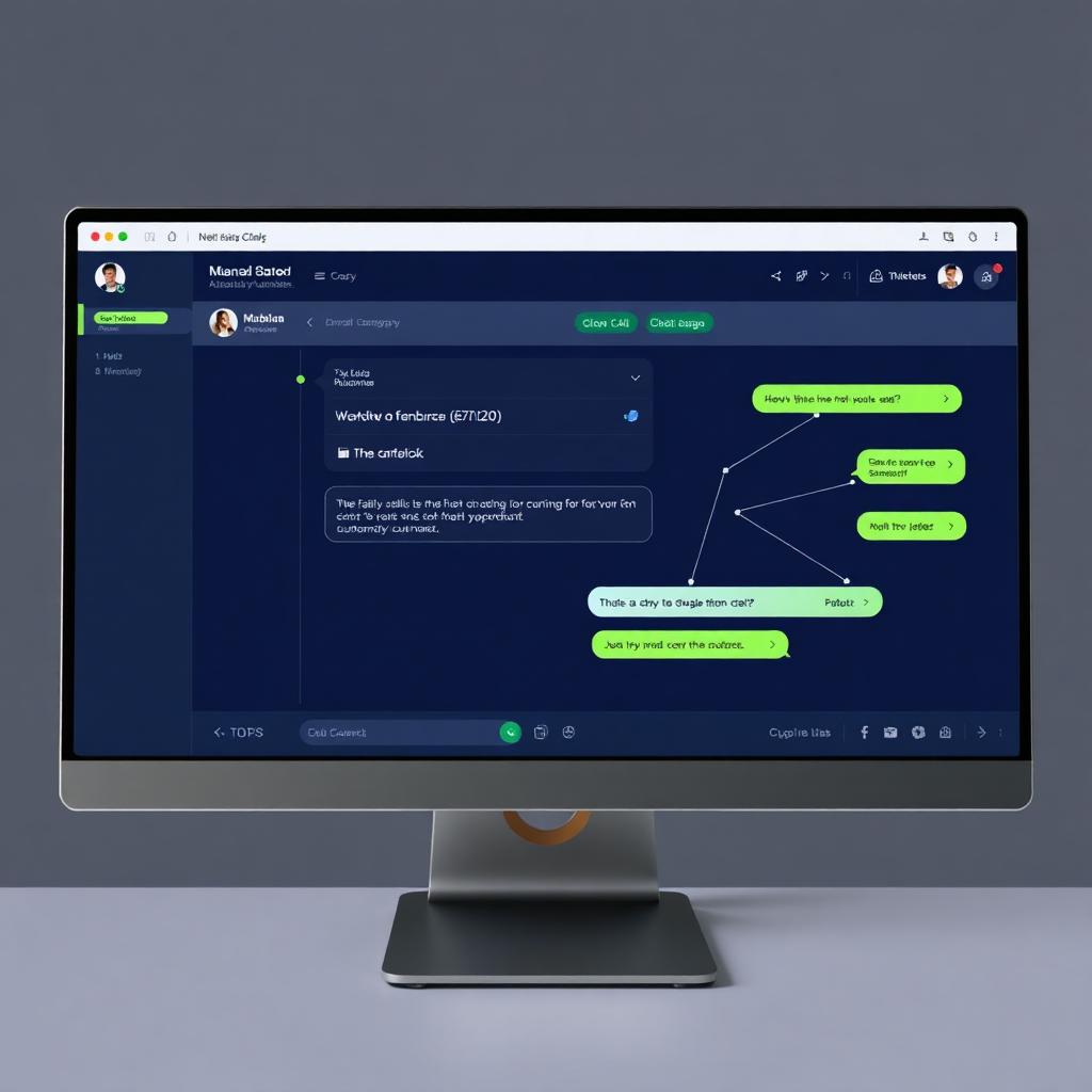 AI assistant chat and workflow automation interface